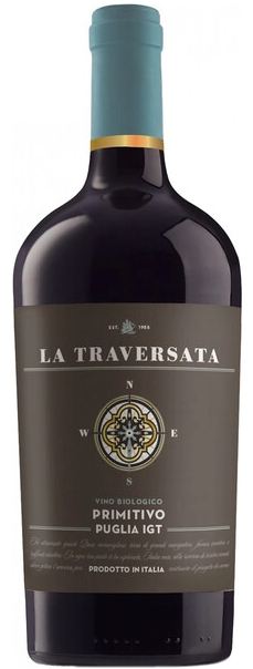 Corvezzo · Красное Полусухое La Traversata Primitivo Puglia