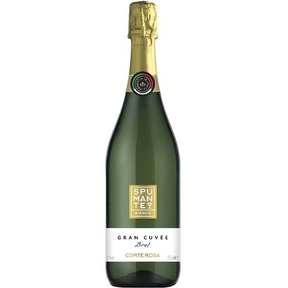 Вино игристое Белое Брют Corte Rosa Spumante Brut 2024 0,75 л фото
