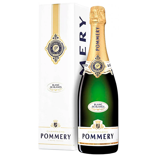 Шампанское Белое Брют Pommery Apanage Blanc de Blancs Champagne 0,75 л фото