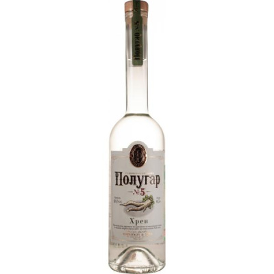 Дистиллят Polugar № 5 Horseradish 0,5 л фото