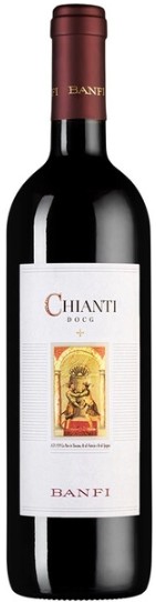 Вино Красное Сухое Castello Banfi Chianti 2022 0,75 л фото