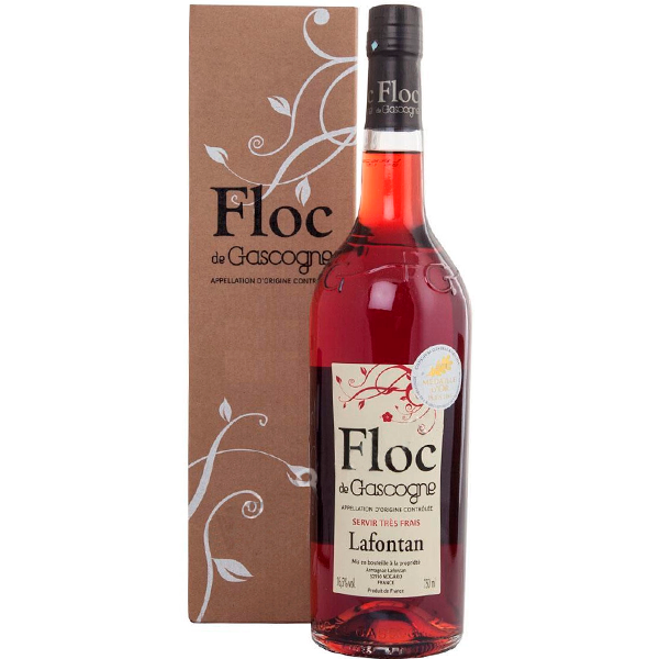 Вино креплёное Красное Lafontan Floc de Gascogne Rouge in gift box 0,75 л фото