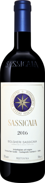 Вино Красное Сухое Tenuta San Guido Sassicaia Bolgheri Sassicaia 2016 0,75 л фото