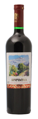 Вино Красное Полусладкое Brichmulla 2019 0,75 л фото