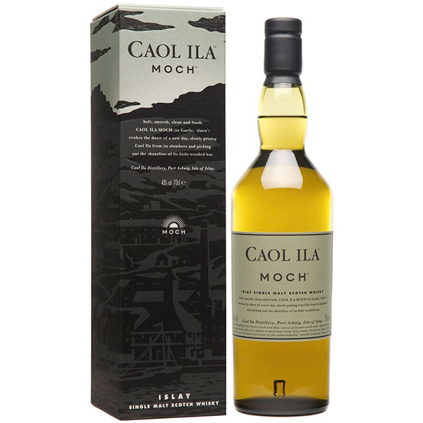 Виски Caol Ila Moch Single Malt Islay in gift box 0,7 л фото