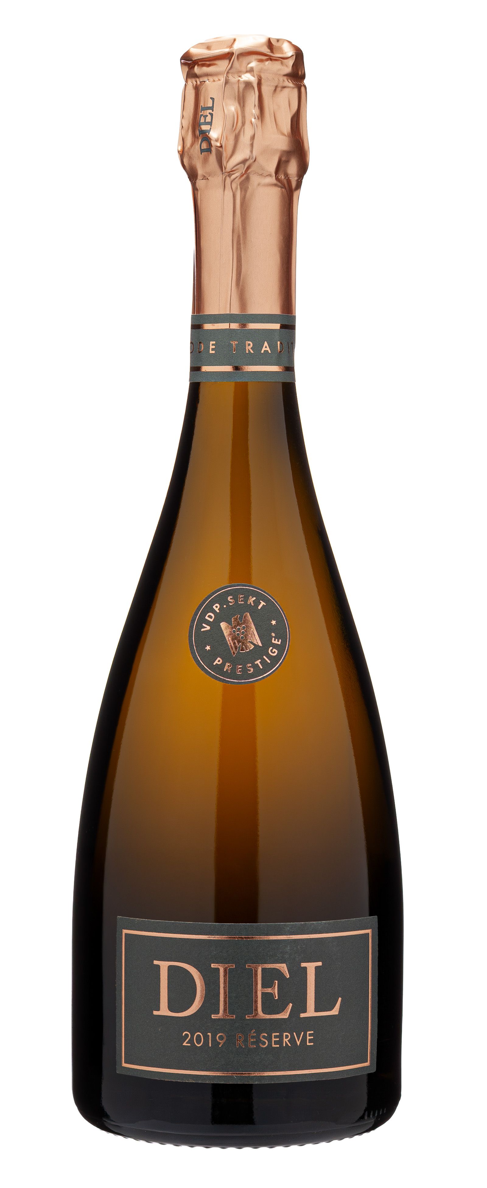 Вино игристое Белое Брют Schlossgut Diel Riesling Reserve Extra Brut 2019 0,75 л фото