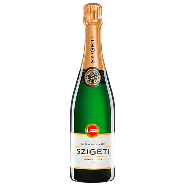 Вино игристое Белое Брют Szigeti Gruner Veltliner Sekt Brut Klassik Burgenland 0,75 л фото