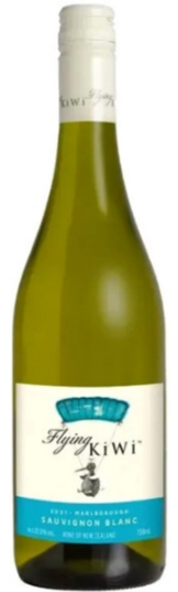 Вино Белое Сухое Flying Kiwi Sauvignon Blanc Marlborough 2023 0,75 л фото