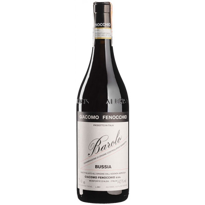 Вино Красное Сухое Giacomo Fenocchio Barolo Bussia 2019 0,75 л фото