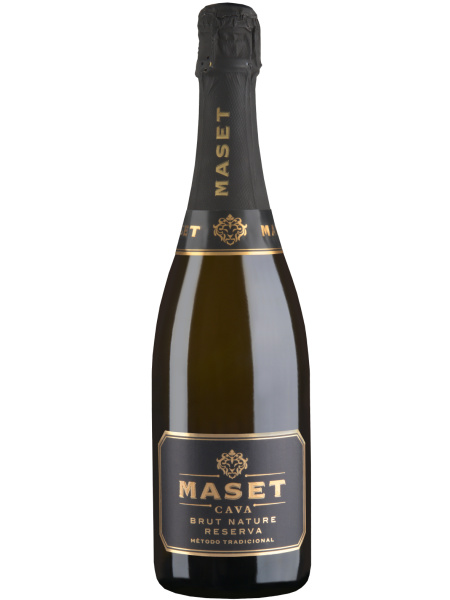 Вино игристое Белое Экстра Брют Maset Cava Reserva Brut Nature 2021 0,75 л фото