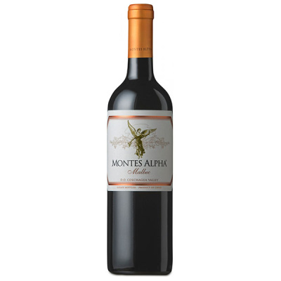 Вино Красное Сухое Montes Alpha Malbec Colchagua Valley 2020 0,75 л фото