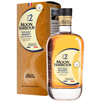 Виски Moon Harbour Dock 2 Pur Malt Chateau Rieussec in gift box 0,70 л фото