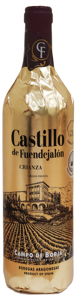 Вино Красное Сухое Bodegas Aragonesas Castillo de Fuendejalon Crianza 2022 0,75 л фото