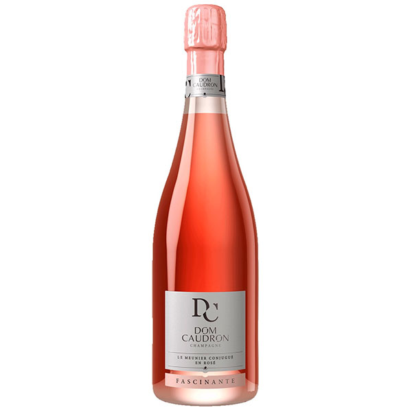 Вино игристое Розовое Брют Dom Caudron Fascinante Rose Brut Champagne 2018 0,75 л фото