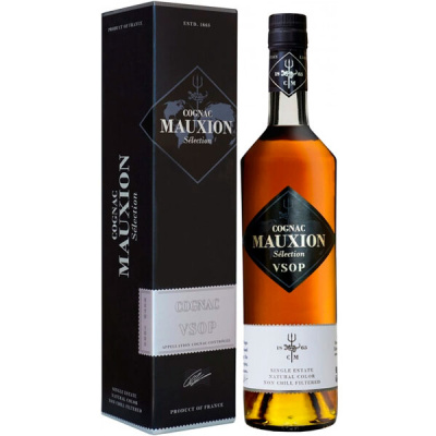 Коньяк Mauxion Selection VSOP Fins Bois in gift box 0,7 л фото