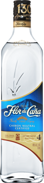 Ром Flor de Cana 4 Extra Seco 0,75 л фото