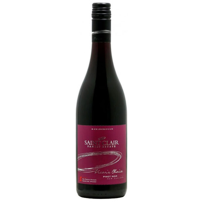 Вино Красное Сухое Saint Clair Vicar's Choice Pinot Noir Marlborough 2019 0,75 л фото
