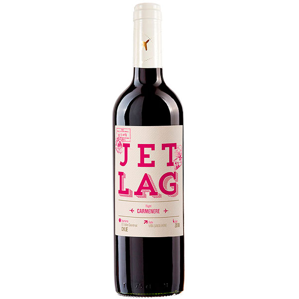 Вино Красное Сухое Jet Lag Carmener Valle Central 2022 0,75 л фото