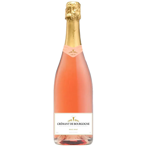 Вино игристое Розовое Брют La Chablisienne Cremant de Bourgogne Rose Brut 0,75 л фото