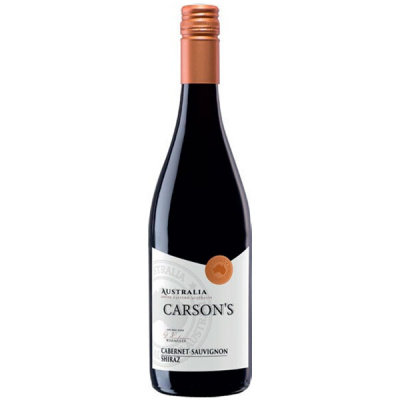 Вино Красное Сухое Carson's Cabernet Sauvignon Shiraz South Eastern Australia 2022 0,75 л фото
