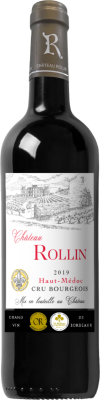 Вино Красное Сухое Chateau Rollin Cru Bourgeois 2022 0,75 л фото