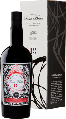 Арманьяк Saint-Aubin Age 10 in gift box 0,7 л фото