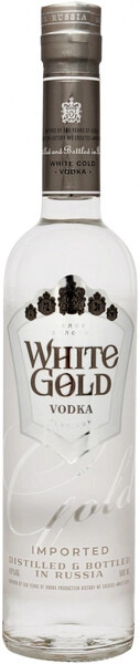 Водка White Gold 0,5 л фото