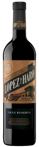 Вино Красное Сухое Hacienda Lopez de Haro Gran Reserva Rioja 2014 0,75 л фото
