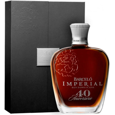 Ром Barcelo Imperial 40 Aniversario in gift box 0,7 л фото