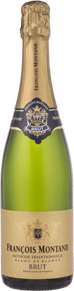 Вино игристое Белое Брют Francois Montand Blanc de Blancs Brut 0,75 л фото
