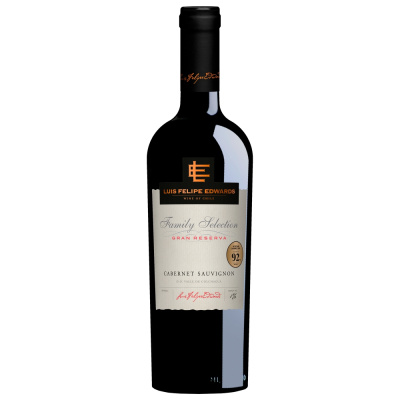 Вино Красное Сухое Luis Felipe Edwards Family Selection Gran Reserva Cabernet Sauvignon Valle de Colchagua 0,75 л фото