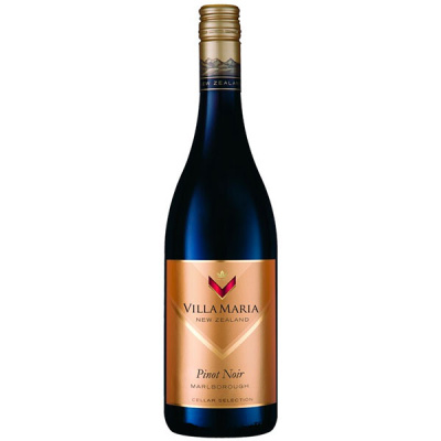 Вино Красное Сухое Villa Maria Cellar Selection Pinot Noir Marlborough 2020 0,75 л фото