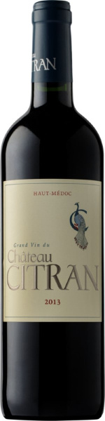 Вино Красное Сухое Chateau Citran Cru Bourgeois 2015 0,75 л фото