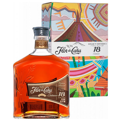 Ром Flor de Cana Centenario 18 Years Old in gift box 0,75 л фото