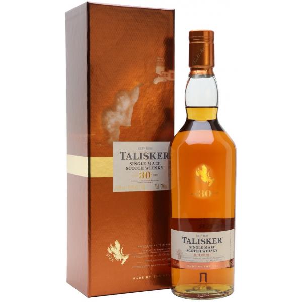 Виски Talisker 30 Years Old Single Malt Skye in gift box 0,7 л фото