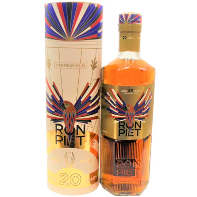 Ром Ron Piet 20 Years Old in tube 0,7 л фото