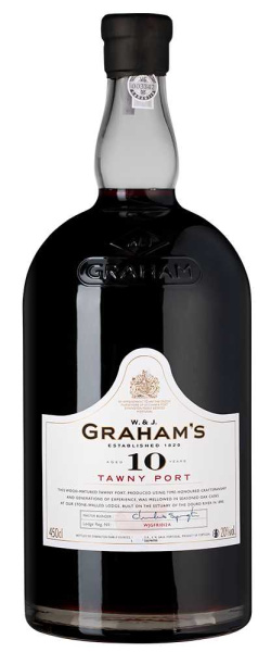 Портвейн Graham's 10 Year Old Tawny in wooden box 2016 4,5 л фото