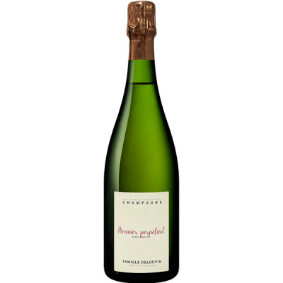 Шампанское Белое Брют Famille Delouvin Meunier Perpetuel Extra Brut Champagne 2017 0,75 л фото