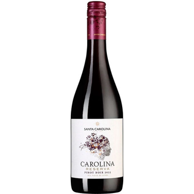 Вино Красное Сухое Santa Carolina Reserva Pinot Noir Valle de Leyda 2022 0,75 л фото