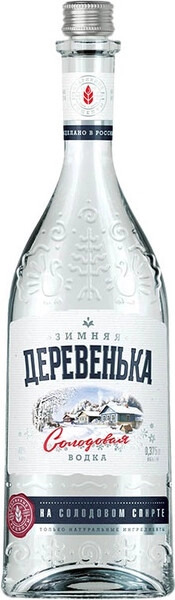 Водка Zimnyaya derevenka 0,375 л фото