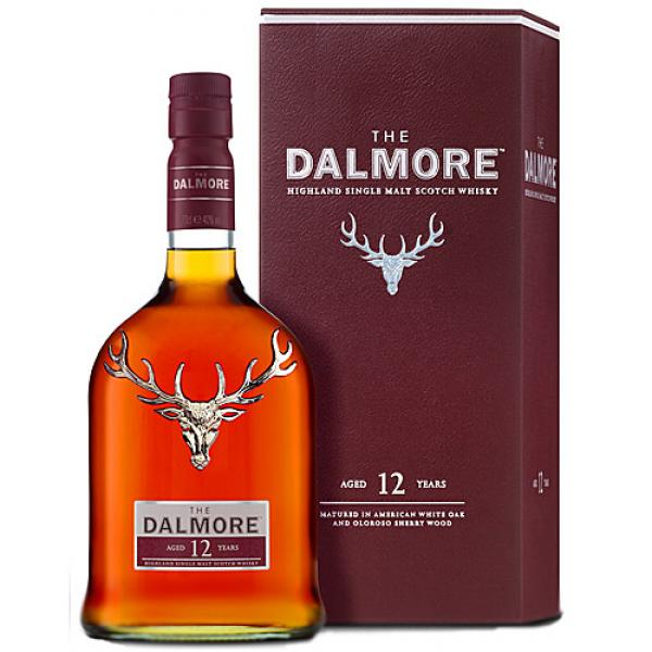 Виски Dalmore 12 Years Old Single Malt Highland in gift box 0,70 л фото