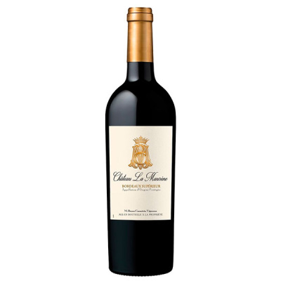 Вино Красное Сухое Chateau La Maurine Bordeaux Superieur 2019 0,75 л фото