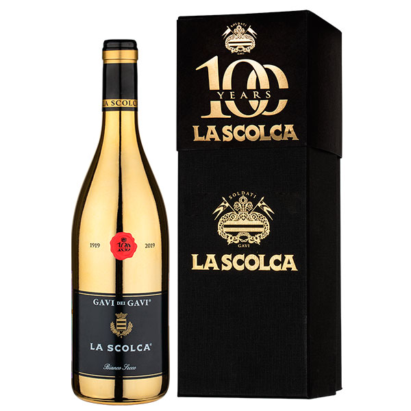 Вино Белое Сухое La Scolca Gavi dei Gavi in gift box 2021 1,5 л фото
