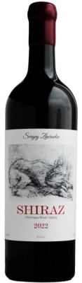 Вино Красное Сухое Sergej Zhuravlev Shiraz Crimea Chernaya River Valley 2022 0,75 л фото