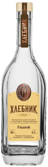 Дистиллят Hlebnik Rzhanoj 0,5 л фото