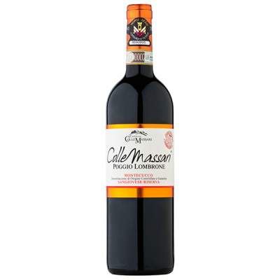 Вино Красное Сухое Castello ColleMassari Poggio Lombrone Montecucco Sangiovese Riserva 2015 0,75 л фото