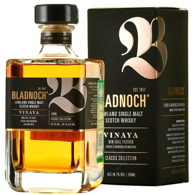 Виски Bladnoch Vinaya Single Malt Lowland in tube 0,7 л фото