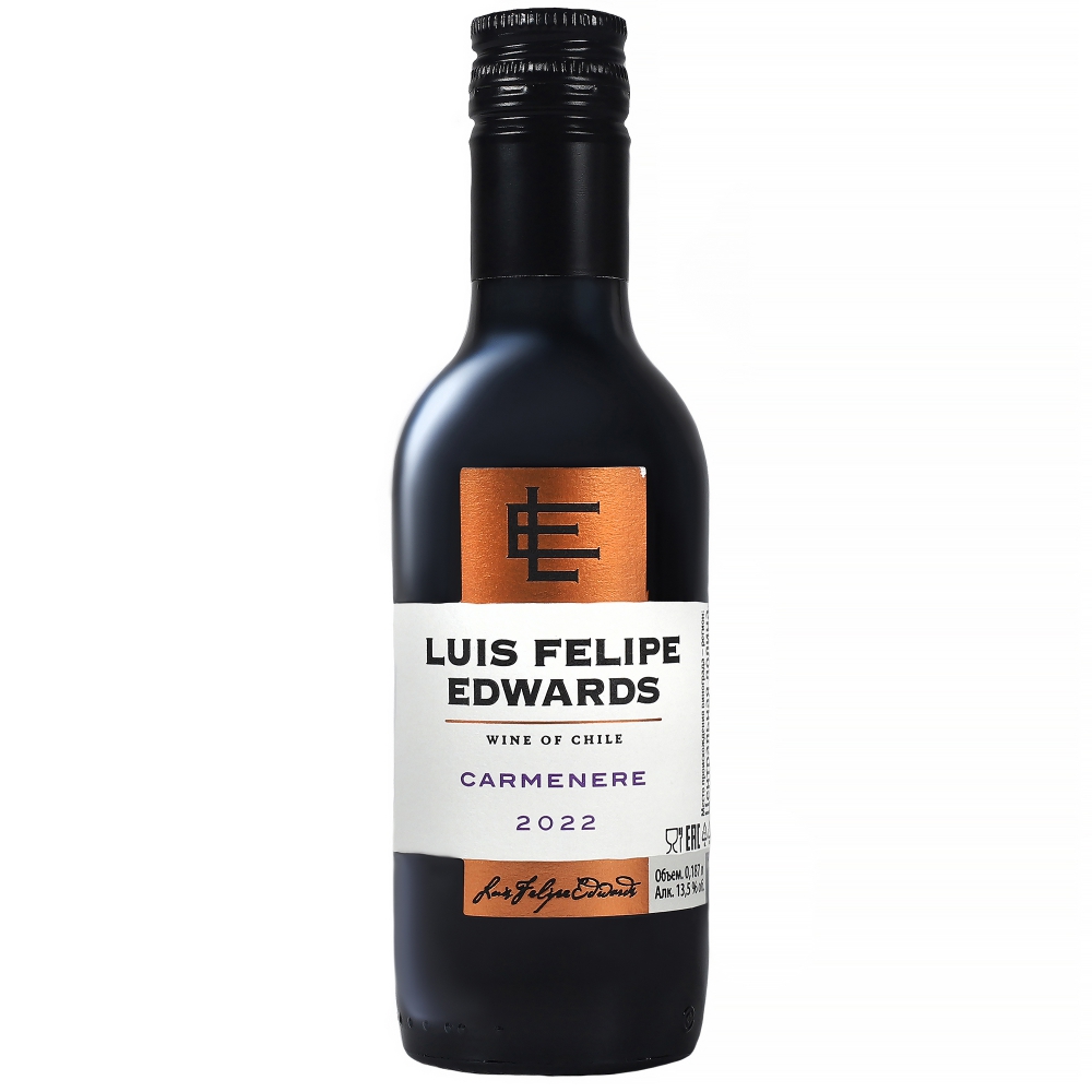 Вино Красное Сухое Luis Felipe Edwards Pupilla Carmenere Valle Central 0,187 л фото
