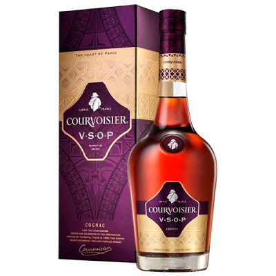 Коньяк Courvoisier VSOP in gift box 1 л фото