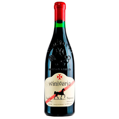 Вино Красное Сухое Winiveria Saperavi Kaxheti 2019 0,75 л фото